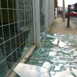Earthquakes are a common cause of broken windows.  Security window film strengthens the glass and helps to keep broken glass together, thus protecting against dangerous flying glass and broken shards.